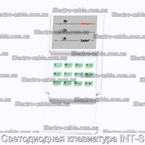 Светодиодная клавиатура INT-S - фотография № 1.