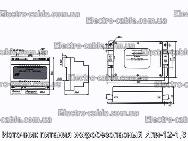 Источник питания искробезопасный Ипи-12-1,3 - фотография № 1.
