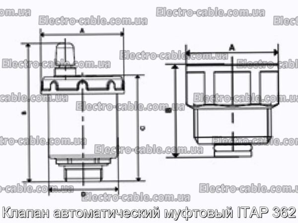 Клапан автоматический муфтовый ITAP 362 - фотография № 3.