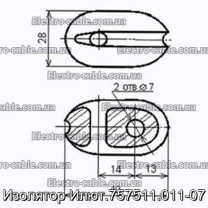 Изолятор Илют.757511.011-07 - фотография № 1.