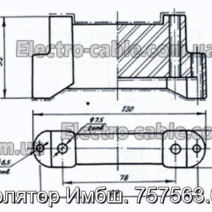 Изолятор Имбш. 757563.001 - фотография № 1.