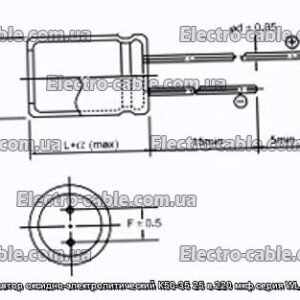 Оксиф-електролітичний конденсатор K50-35 25 у серії 220 мкФ WL Jamicon-Photography № 1.