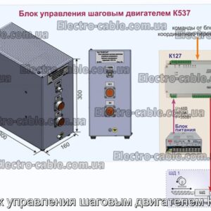 Блок керування кроковим двигуном К537 – фотографія №2.