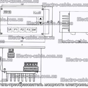 Усилитель-преобразователь мощности электронный К916 - фотография № 2.