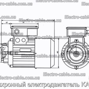 Асинхронный электродвигатель KAT-63 - фотография № 2.