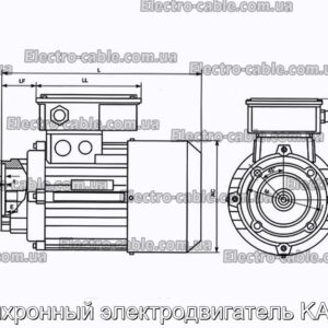 Асинхронный электродвигатель KAT-80 - фотография № 2.