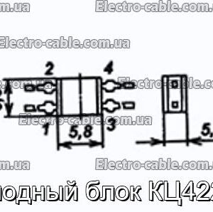 Диодный блок КЦ422В - фотография № 1.