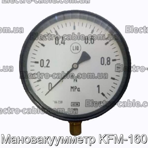 Мановакуумметр KFM-160 - фотографія №1.