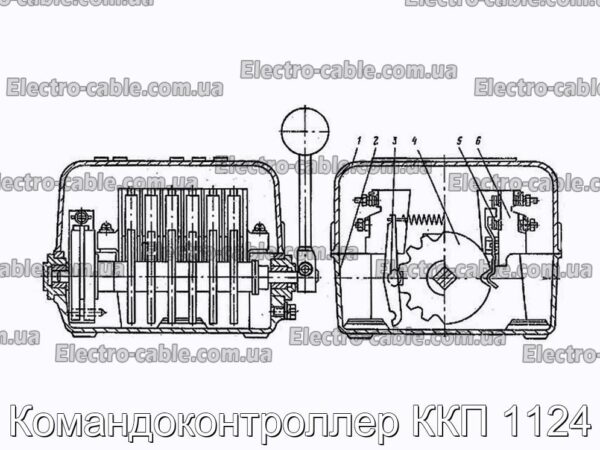 Командоконтроллер ККП 1124 - фотография № 2.