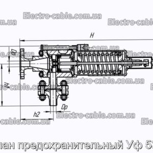 Клапан предохранительный Уф 53051 - фотография № 2.