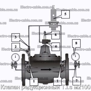 Клапан редукционный T.i.s м2100 - фотография № 1.