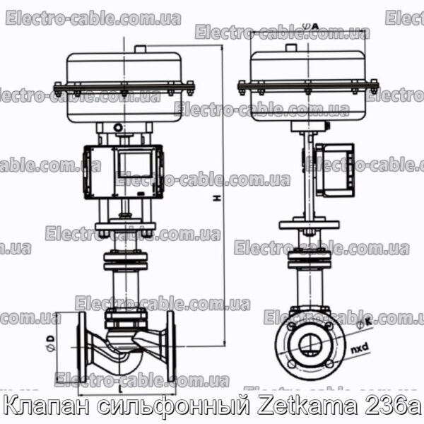 Клапан сильфонный Zetkama 236a - фотография № 1.