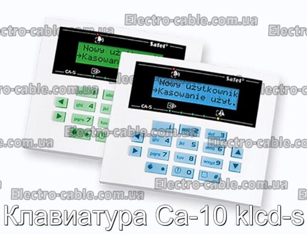 Клавиатура Ca-10 klcd-s - фотография № 1.