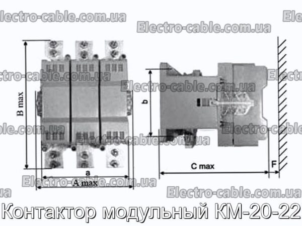 Контактор Модульний KM-20-22-Photo № 2.