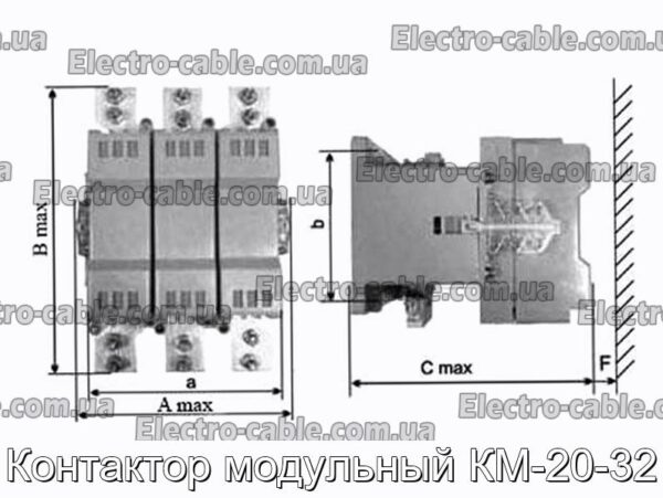 Контактор Модуль KM-20-32-Photo № 2.