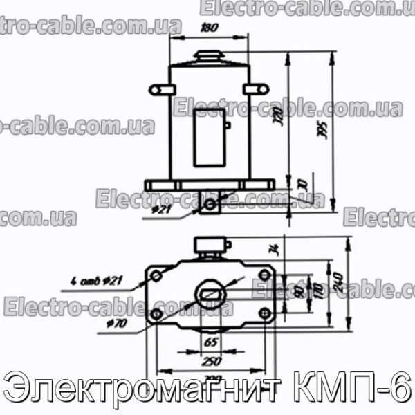 Электромагнит КМП-6 - фотография № 2.