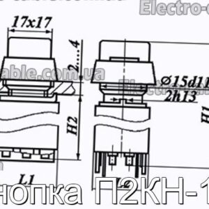 Кнопка П2КН-1В - фотография № 1.