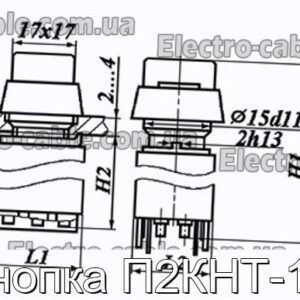 Кнопка П2КНТ-1В - фотография № 1.