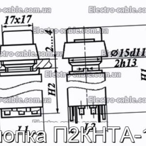 Кнопка П2КНТА-1В - фотография № 1.