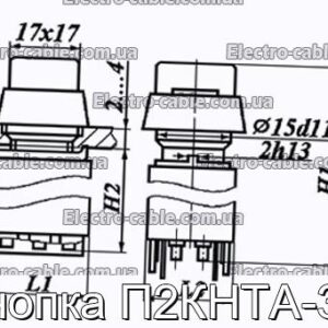 Кнопка П2КНТА-3В - фотография № 1.