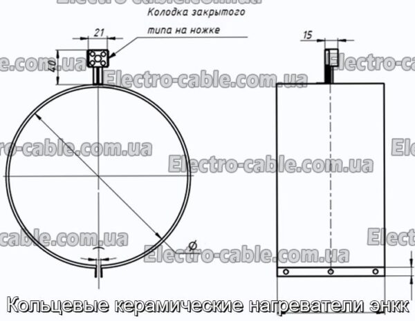 Кольцевые керамические нагреватели энкк - фотография № 10.