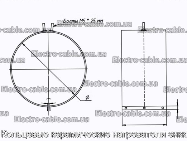 Кольцевые керамические нагреватели энкк - фотография № 7.