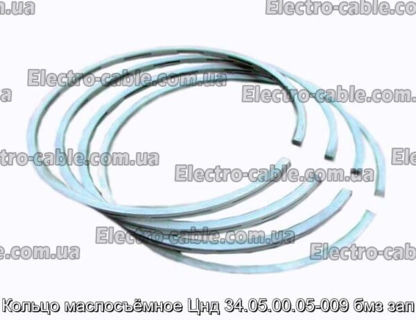 Кольцо маслосъёмное Цнд 34.05.00.05-009 бмз зап - фотография № 1.
