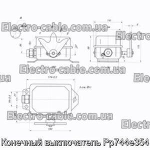 Конечный выключатель Pp744e354 - фотография № 1.