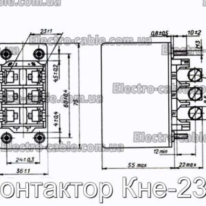 Контактор Кне-230 - фотография № 2.