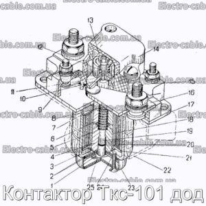 Контактор Ткс-101 дод - фотография № 1.