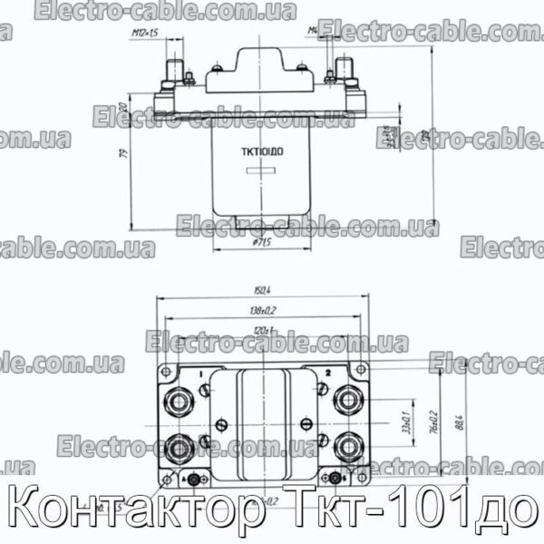 Контактор Ткт-101до - фотография № 2.