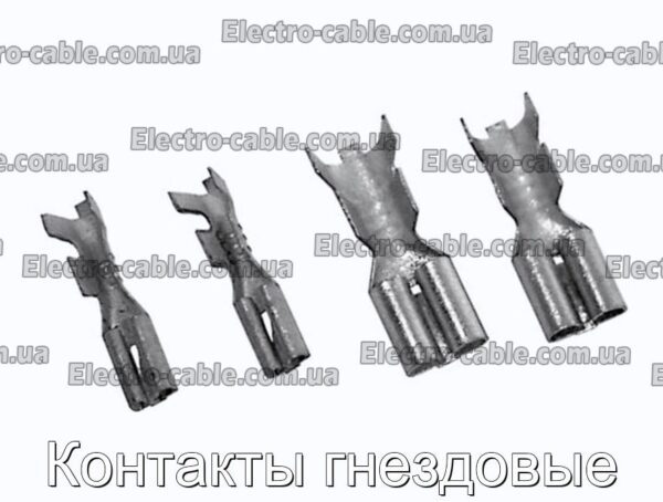 Контакты гнездовые - фотография № 1.