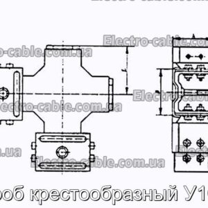 Короб крестообразный У1085 - фотография № 2.