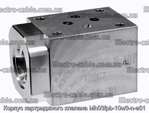 Корпус картриджного клапана Mh03fpb-10w3-n-a01 - фотография № 1.