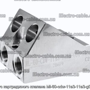 Корпус картриджного клапана Ml-60-cdw-11a3-11a3-g04-a41 - фотография № 1.