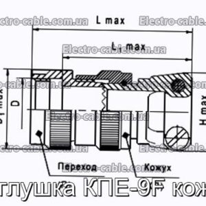 Заглушка КПЕ-9F кожух - фотографія №1.