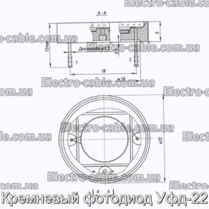 Кремневый фотодиод Уфд-22 - фотография № 1.