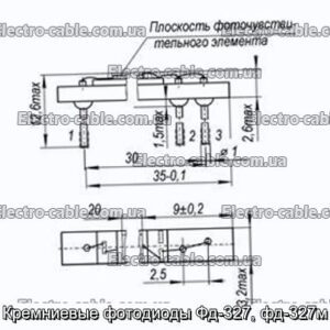 Кремниевые фотодиоды Фд-327, фд-327м - фотография № 2.