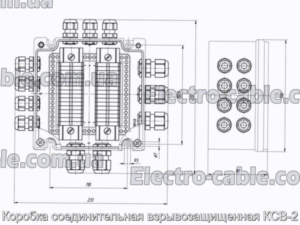 Коробка соединительная взрывозащищенная КСВ-2 - фотография № 5.