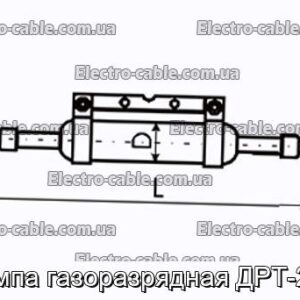 Лампа газоразрядная ДРТ-240 - фотография № 1.