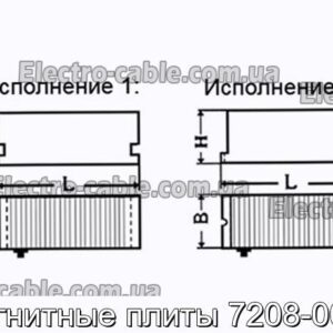 Магнітні плити 7208-0001 - фотографія №2.