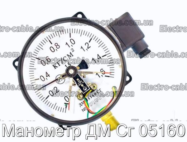 Манометр ДМ Сг 05160 - фотография № 1.