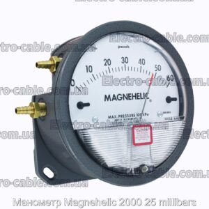 Манометр Magnehelic 2000 25 millibars - фотография № 1.