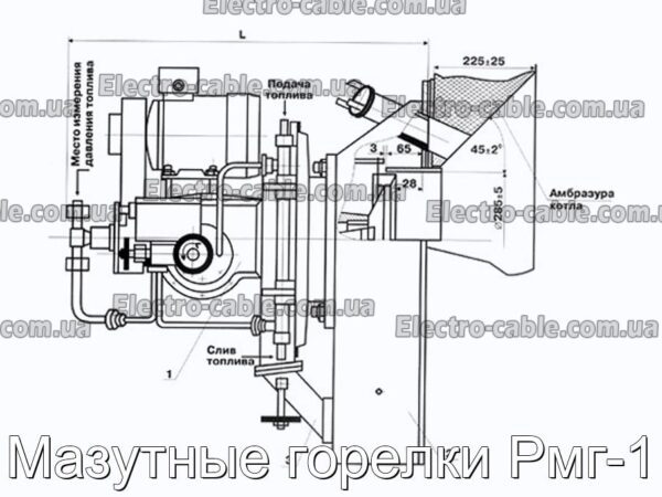 Мазутні пальники РМГ-1 - фотографія №2.