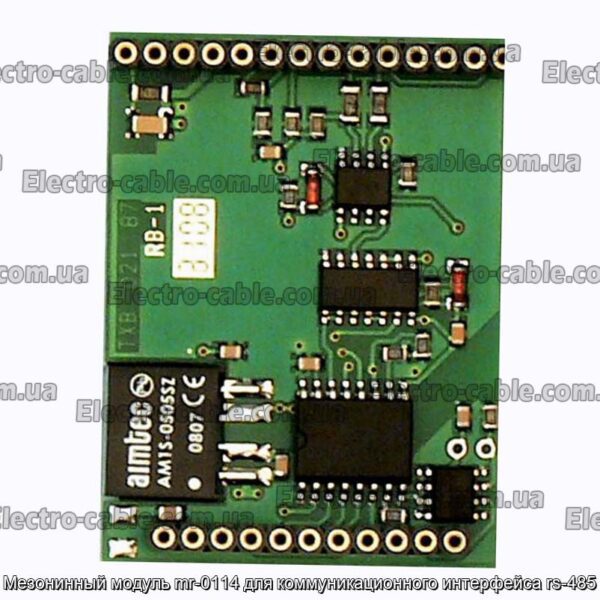 Мезонинный модуль mr-0114 для коммуникационного интерфейса rs-485 - фотография № 1.