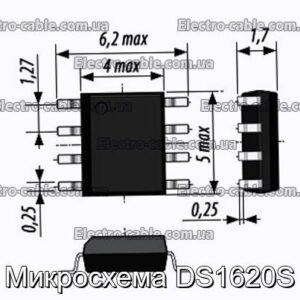 Микросхема DS1620S - фотография № 1.