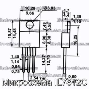 Мікросхема IL7812C – фотографія №1.