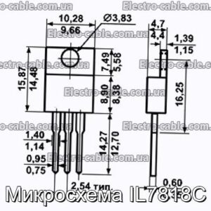 Мікросхема IL7818C – фотографія №1.