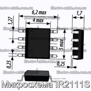 Мікросхема IR2111S – фотографія №1.