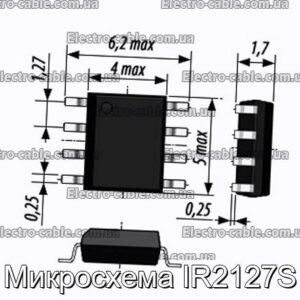 Мікросхема IR2127S – фотографія №1.